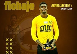 Ababacar Dieye, que llega de Senegal, cierra el roster del Recoletas Salud Carbajosa