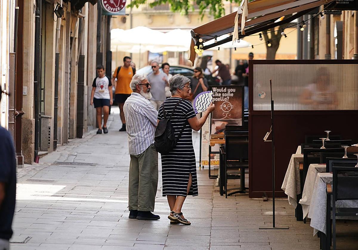 Salamanca registra el punto más frío de Castilla y León