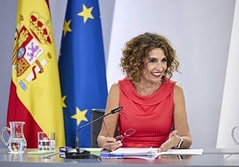 La vicepresidenta primera y ministra de Hacienda, María Jesús Montero.