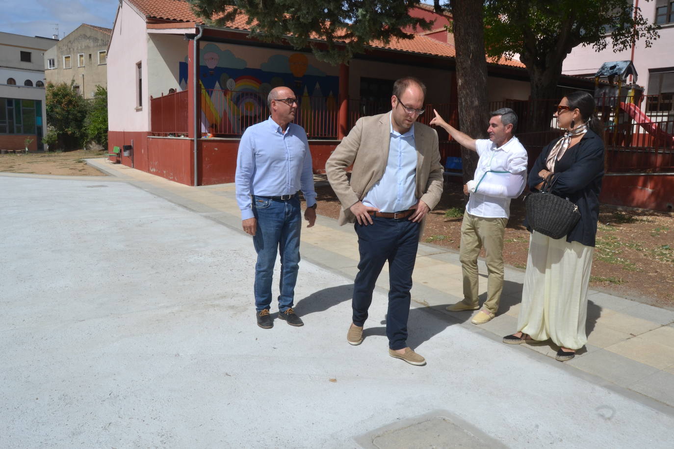 Ciudad Rodrigo invierte más de 60.000 euros en mejoras para el colegio San Francisco