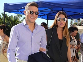 Joaquín Sánchez y Susana Saborido.