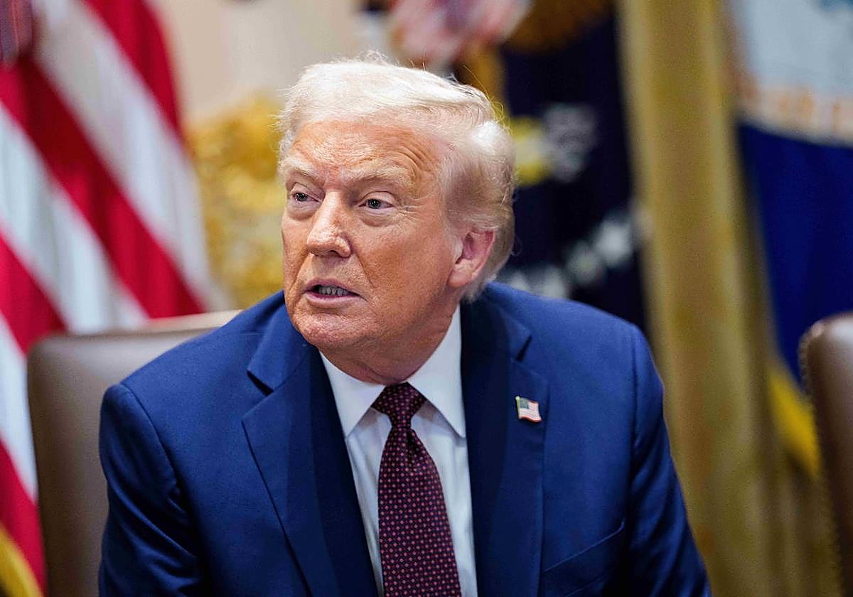 El presidente estadounidense, Donald Trump.