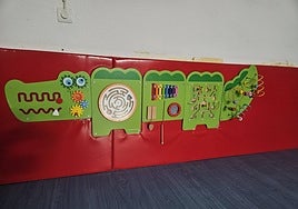 Imagen del nuevo acolchado de la guardería