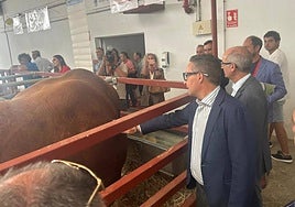 Juan Manuel Corchado y Javier Iglesias, en Salamaq.