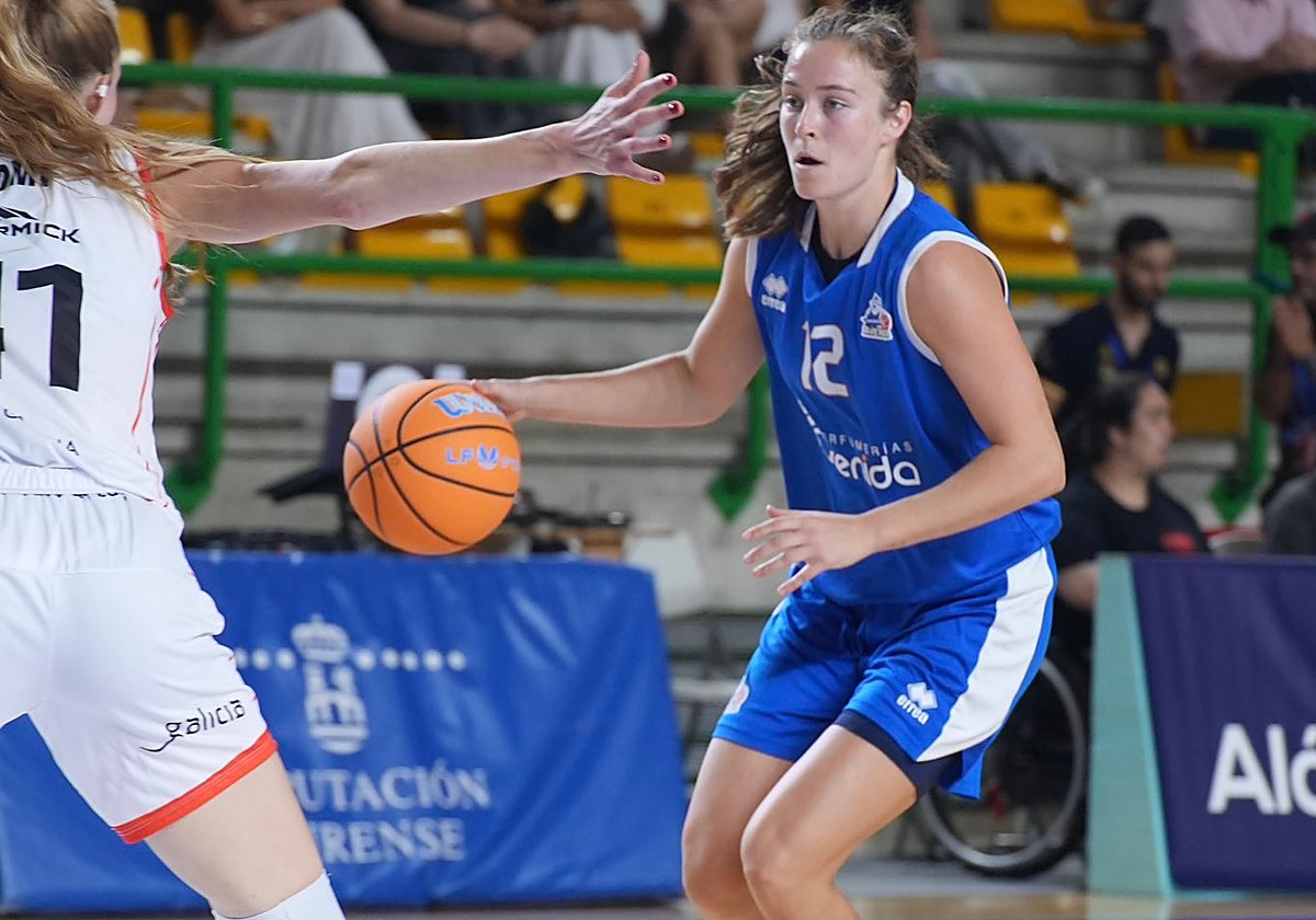 Abby Meyers, en su primer partido como perfumera.