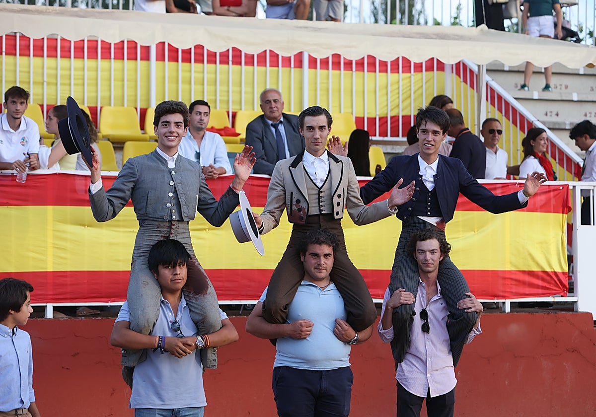 Dos orejas para Mateos, Norte y Rojo en el certamen de novilleros