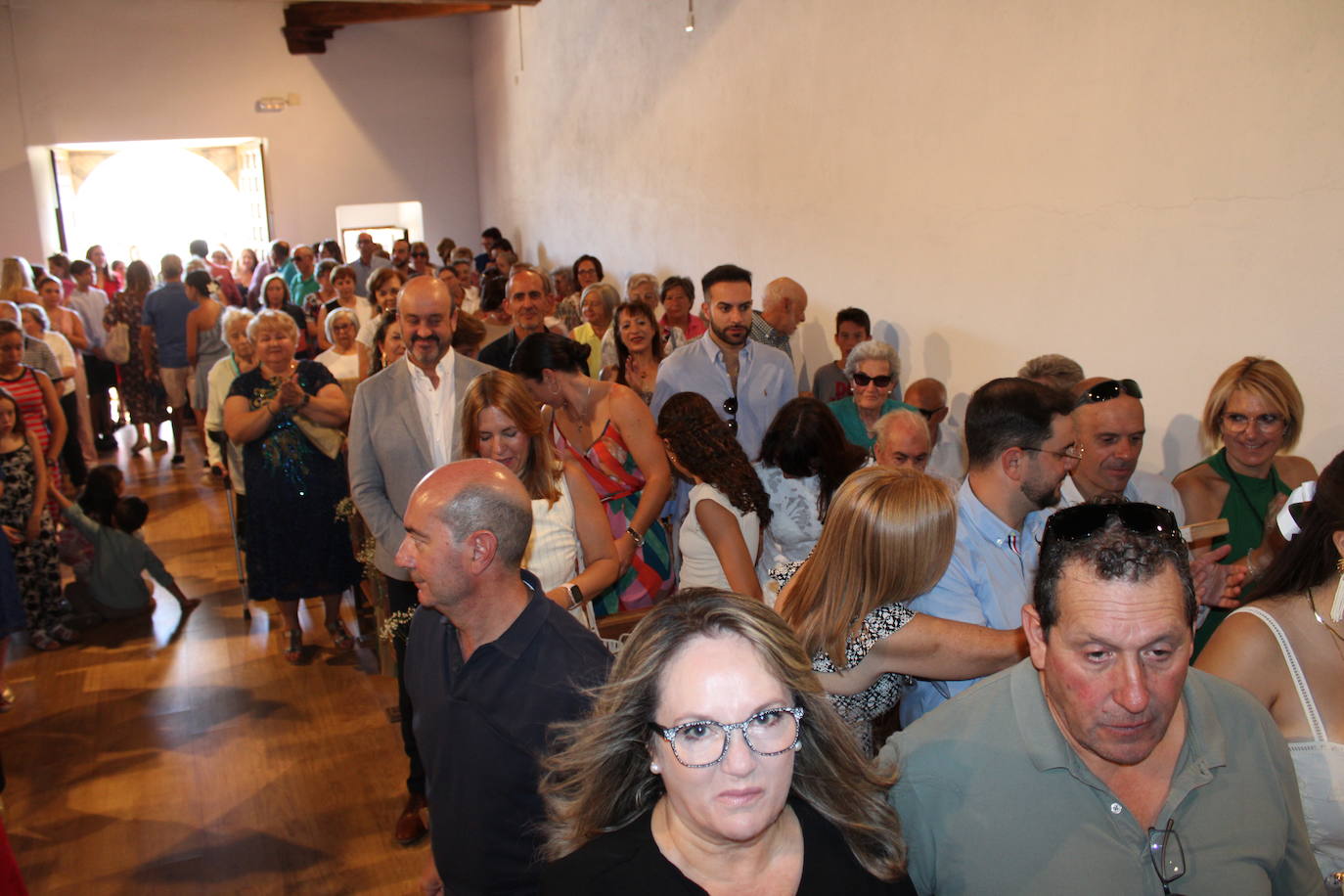 Los quintos protagonizan el día de fiesta en Gallegos de Solmirón