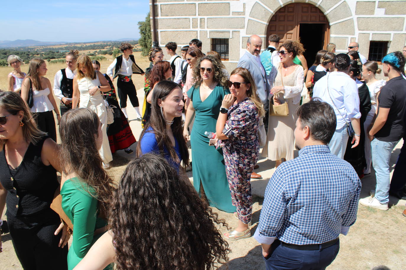 Los quintos protagonizan el día de fiesta en Gallegos de Solmirón