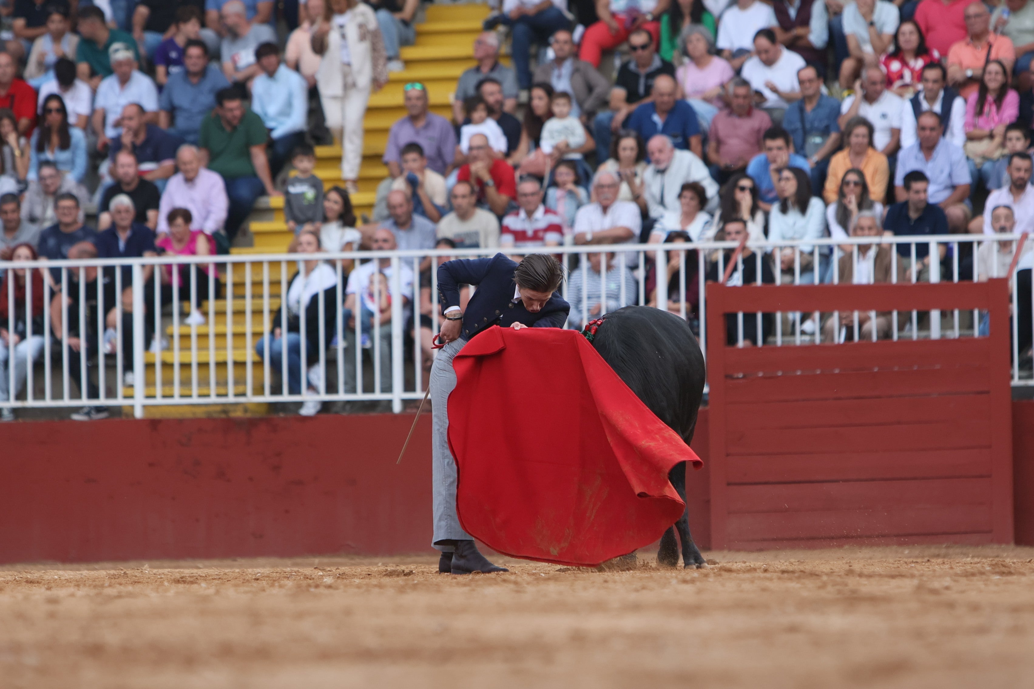 José Tomás Ortiz, triunfador en la clase práctica de tauromaquia