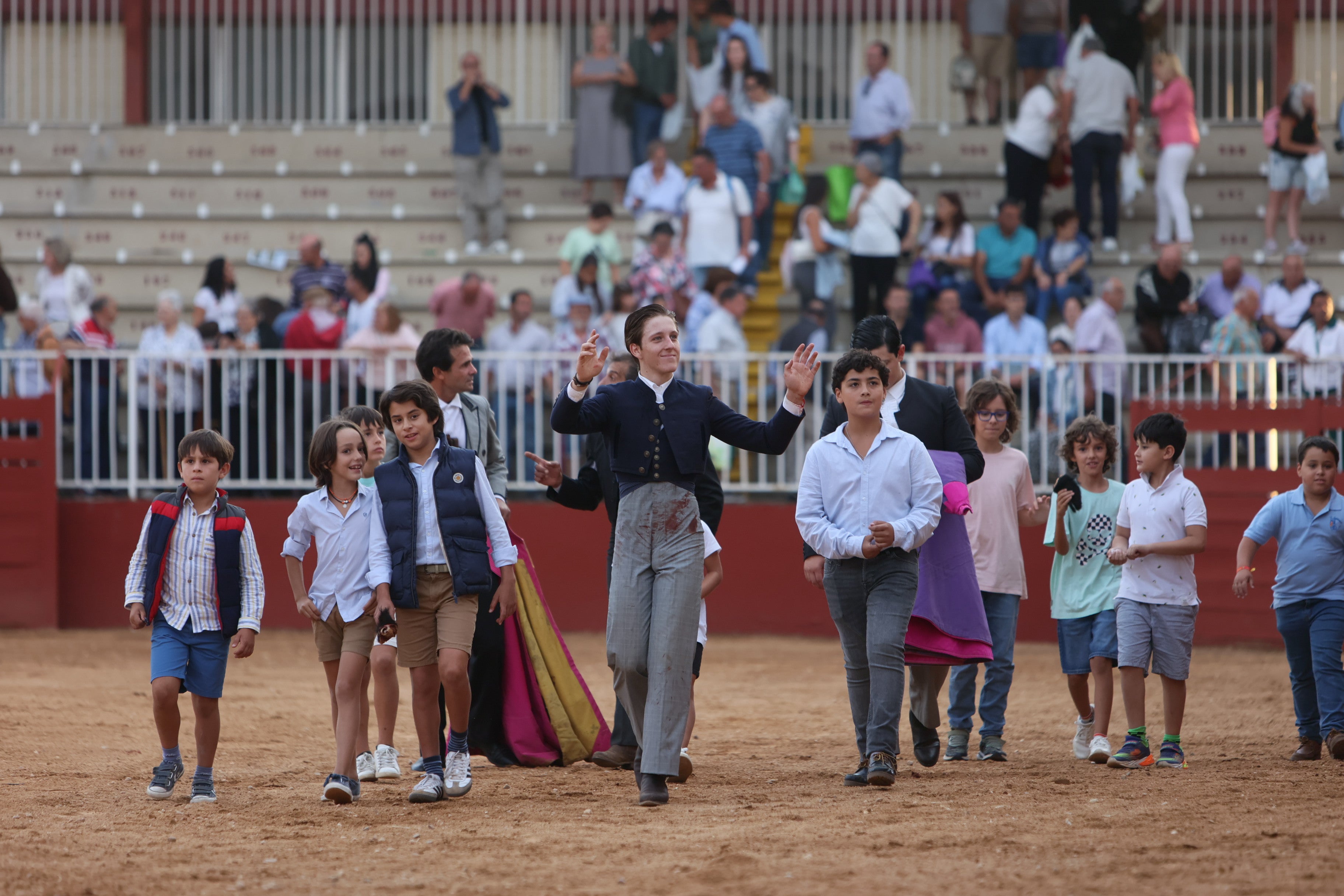 José Tomás Ortiz, triunfador en la clase práctica de tauromaquia