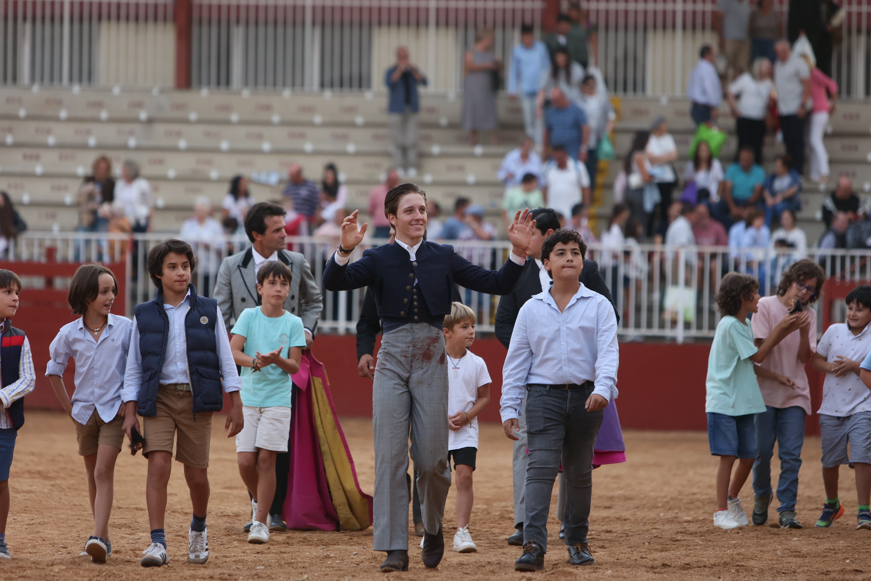 José Tomás Ortiz, triunfador en la clase práctica de tauromaquia