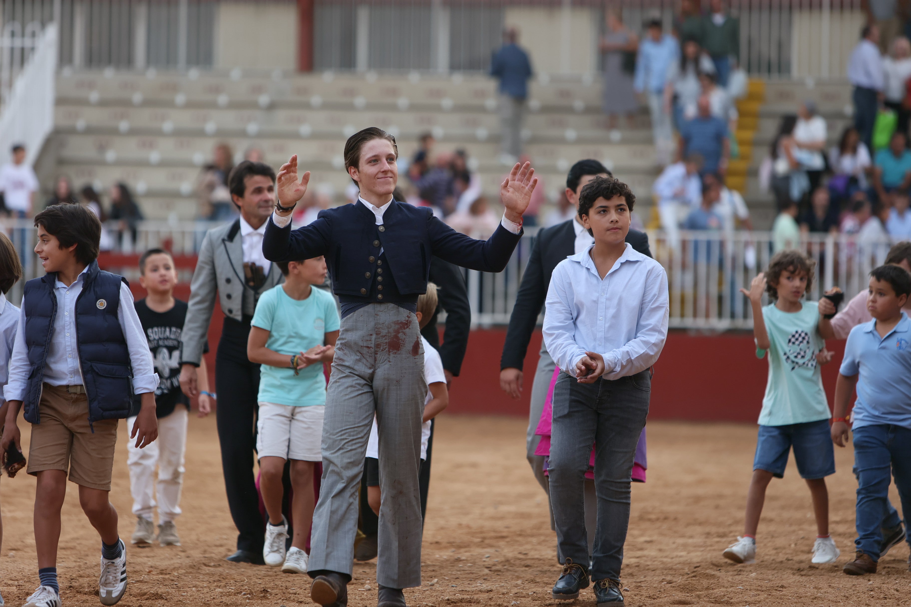 José Tomás Ortiz, triunfador en la clase práctica de tauromaquia