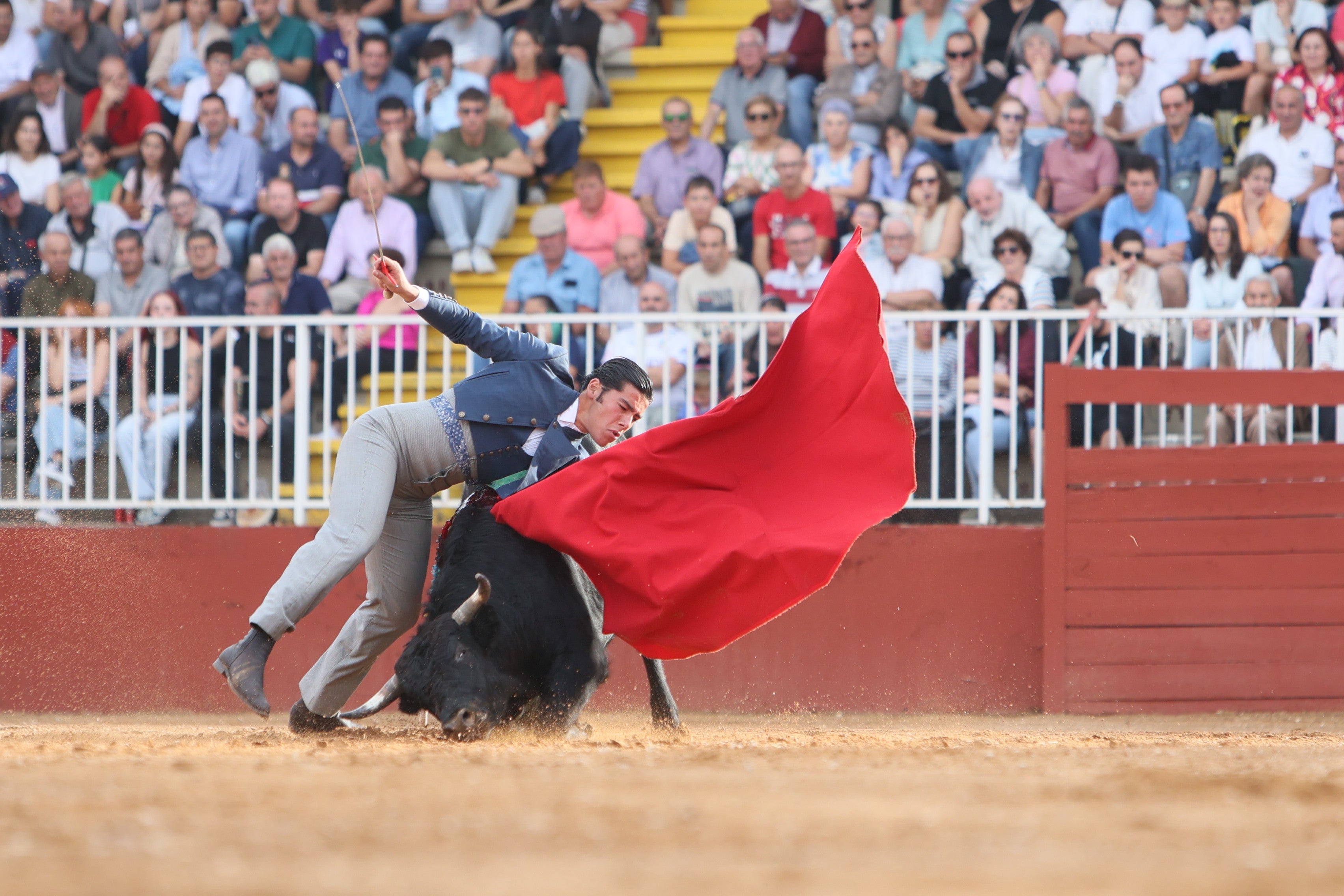 José Tomás Ortiz, triunfador en la clase práctica de tauromaquia