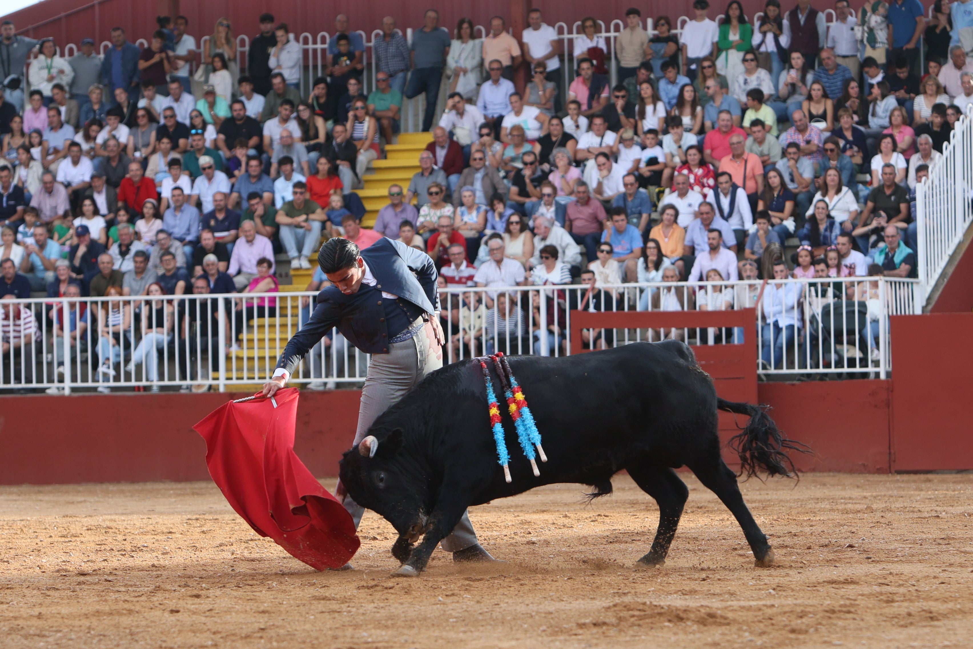José Tomás Ortiz, triunfador en la clase práctica de tauromaquia