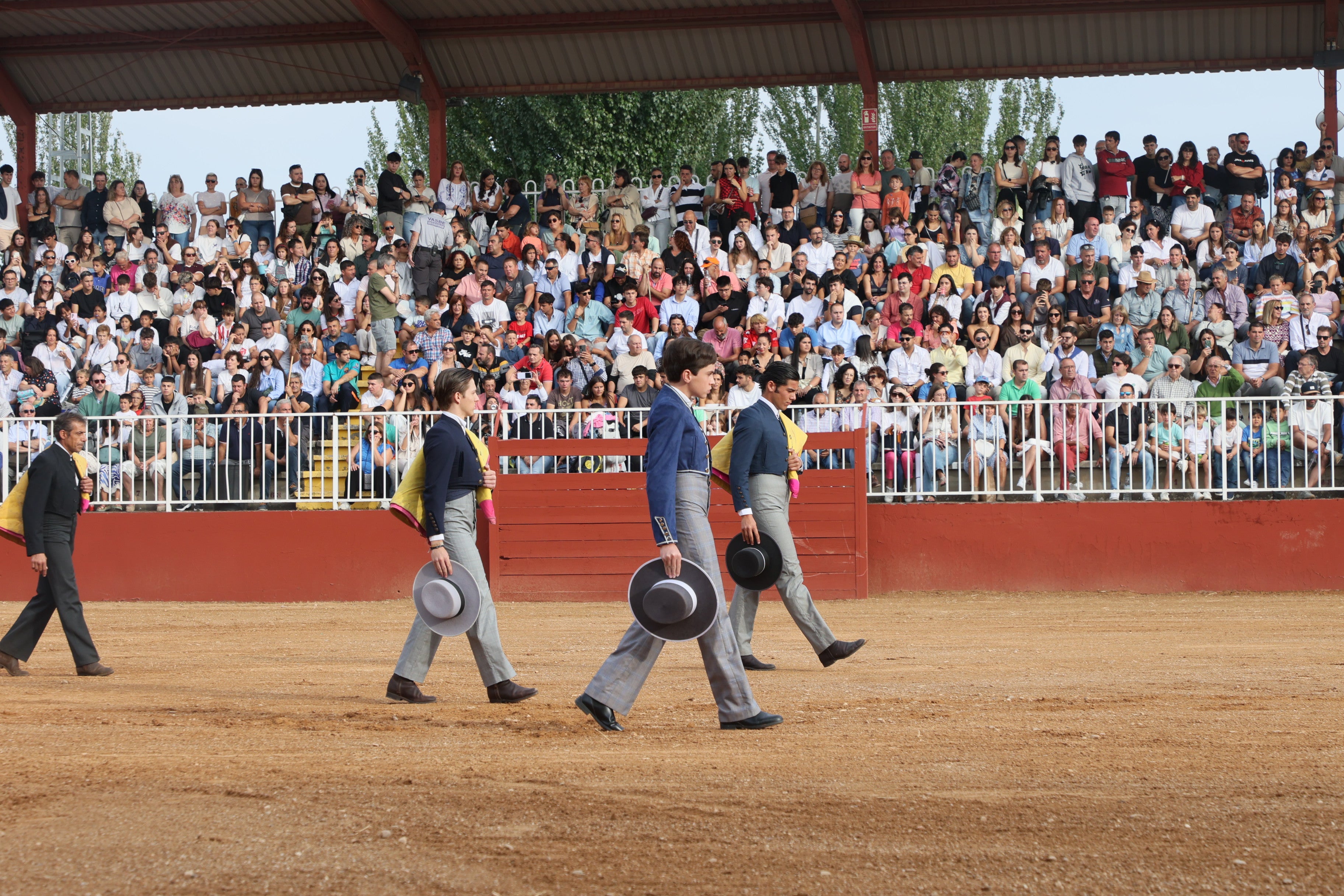 José Tomás Ortiz, triunfador en la clase práctica de tauromaquia