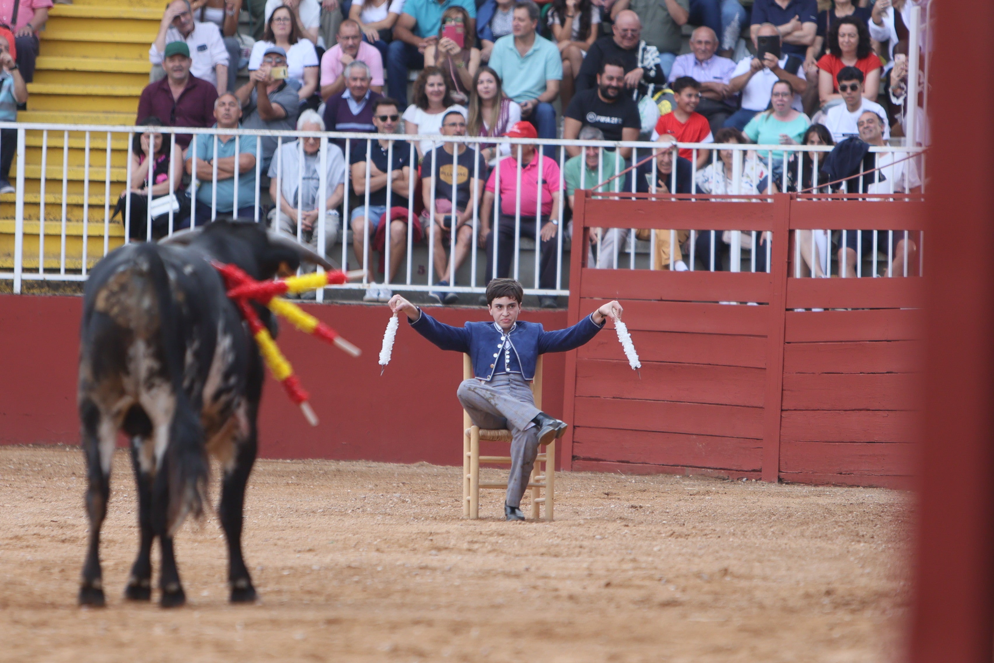 José Tomás Ortiz, triunfador en la clase práctica de tauromaquia