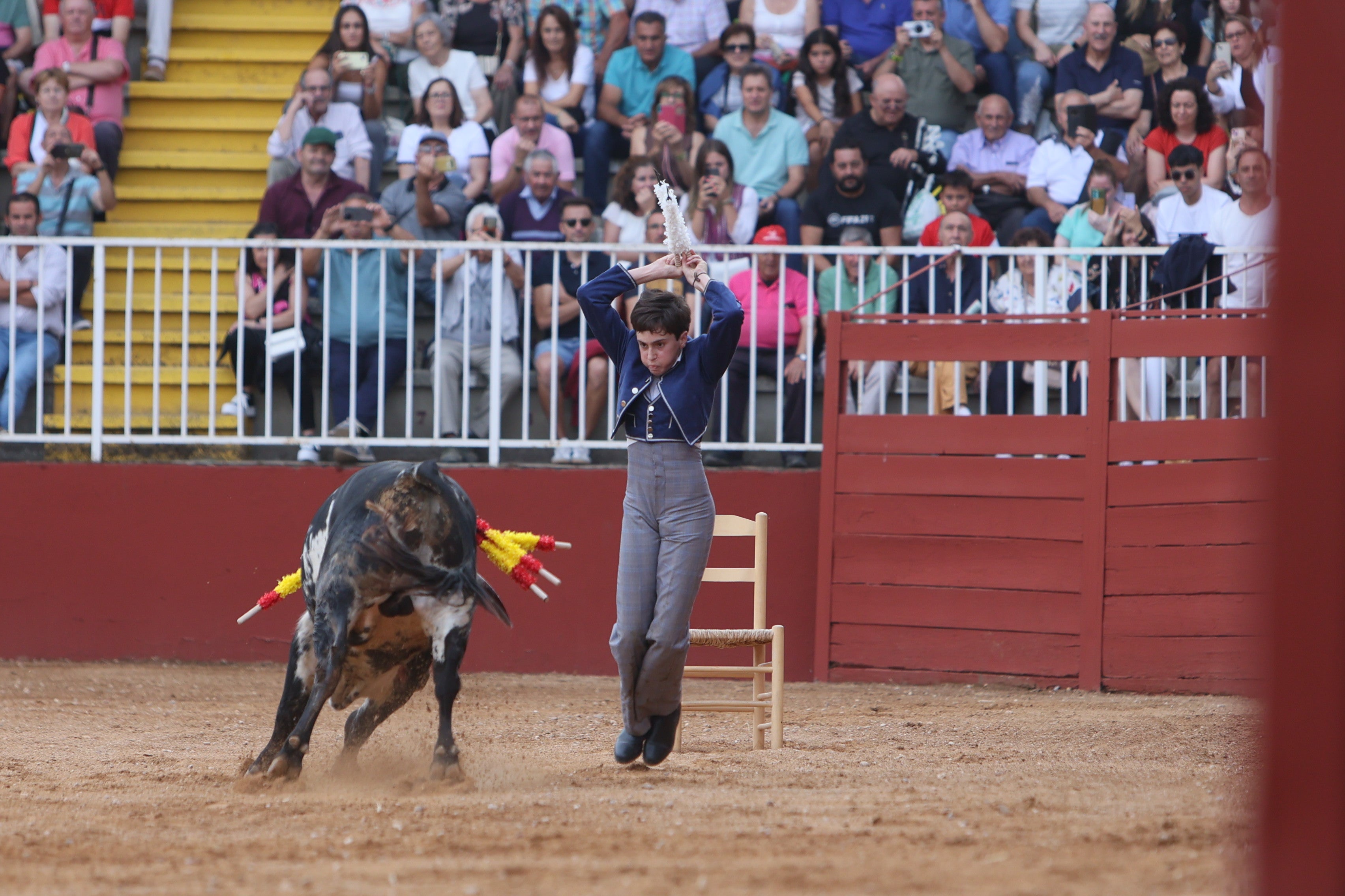 José Tomás Ortiz, triunfador en la clase práctica de tauromaquia
