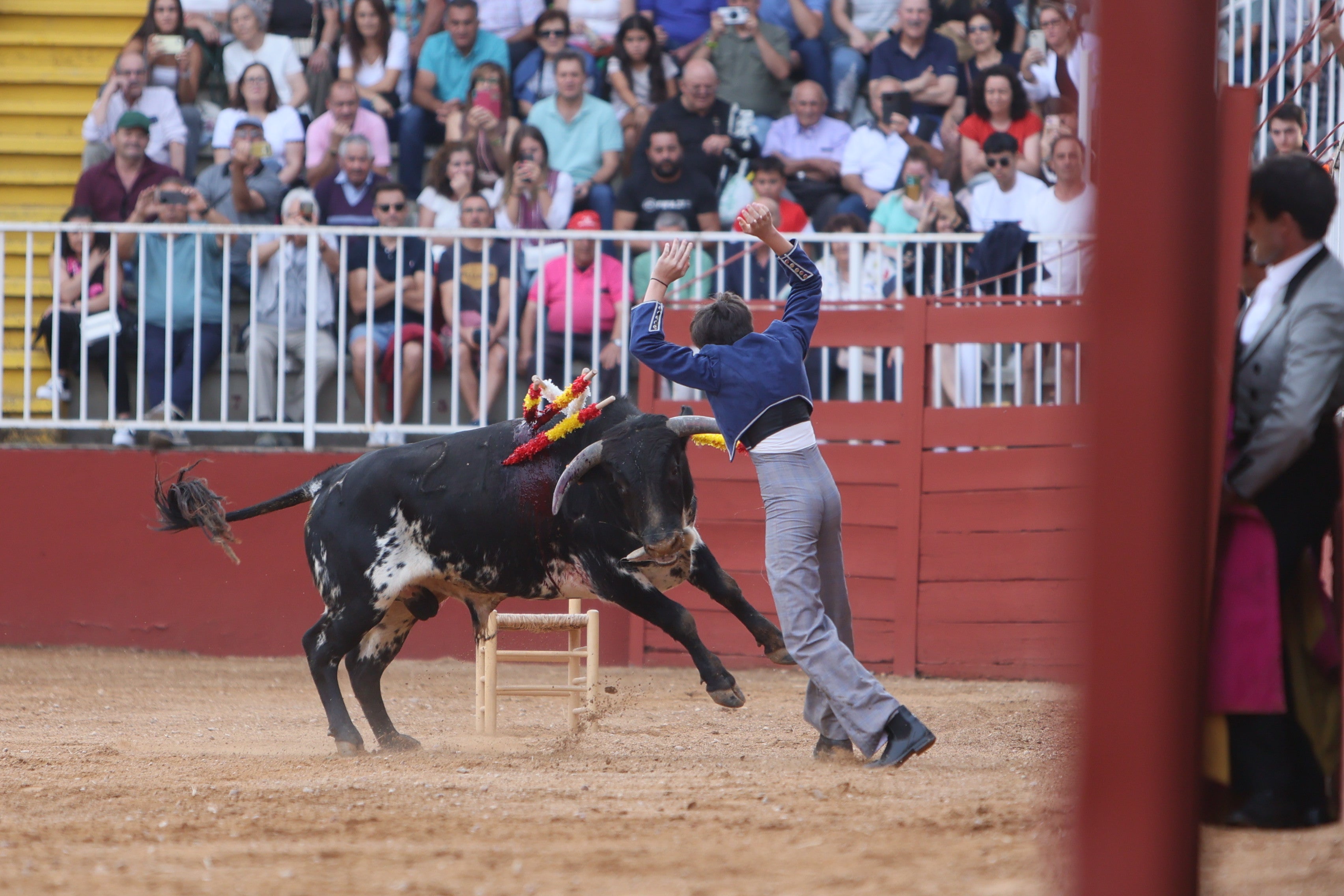 José Tomás Ortiz, triunfador en la clase práctica de tauromaquia