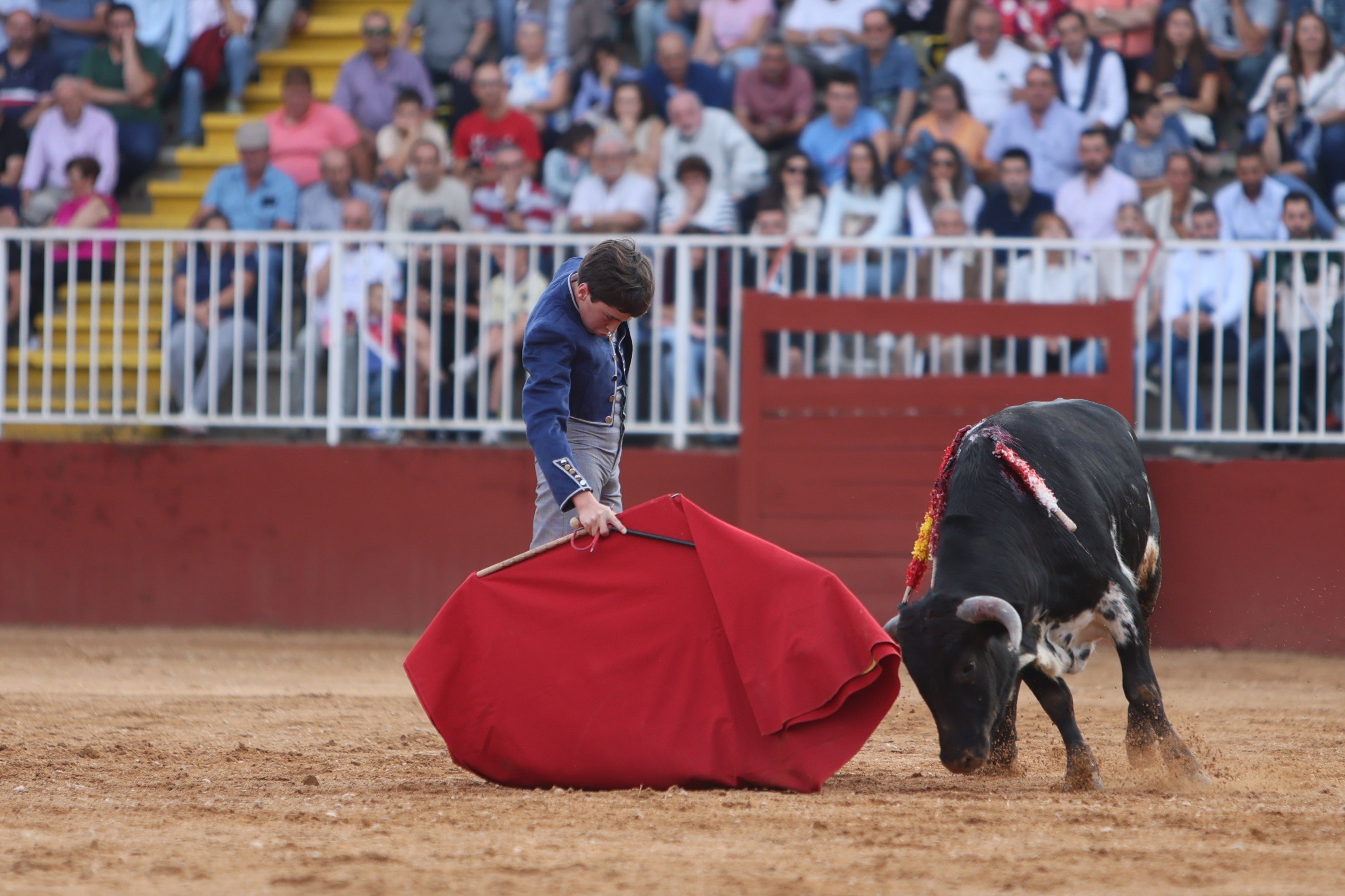 José Tomás Ortiz, triunfador en la clase práctica de tauromaquia