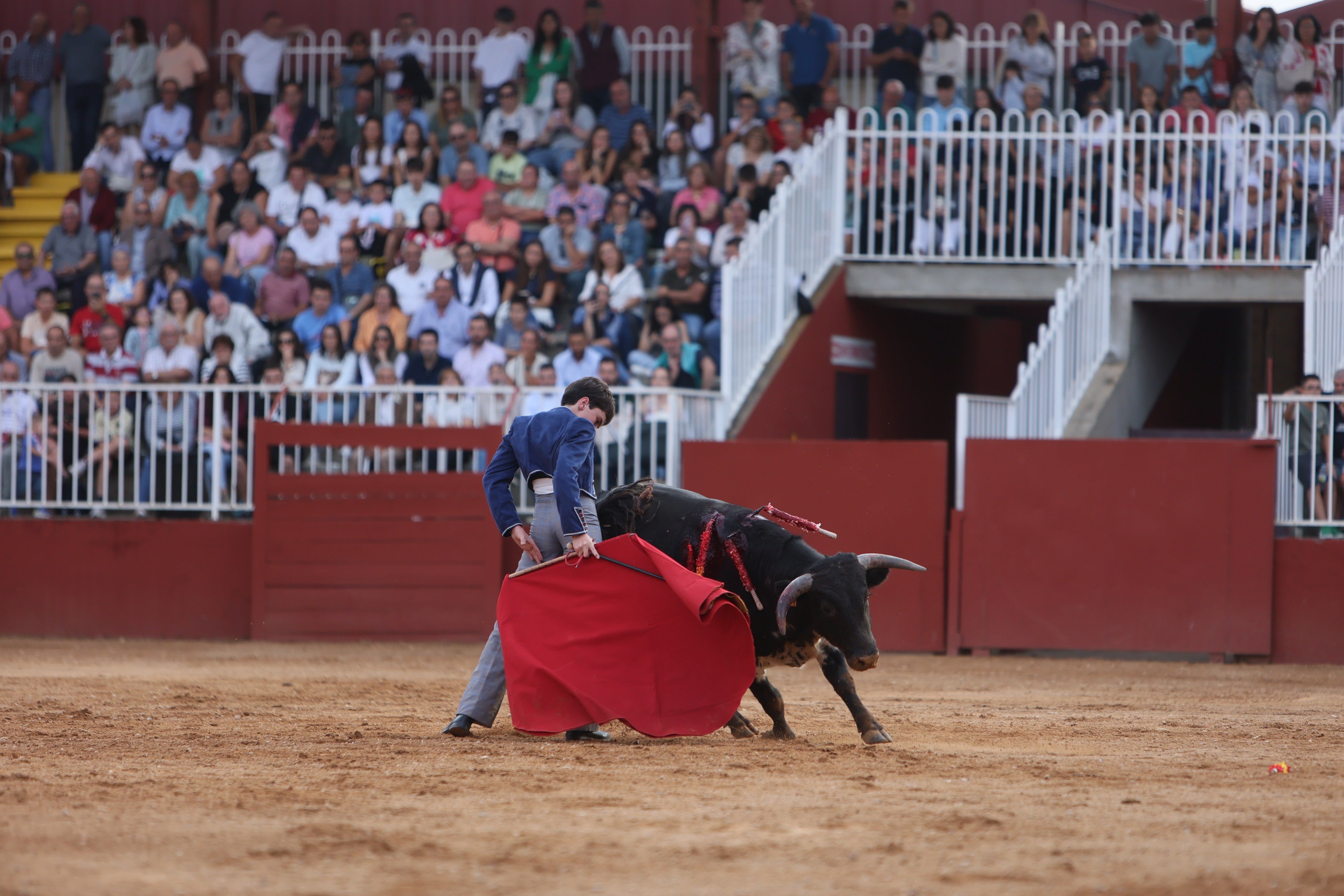 José Tomás Ortiz, triunfador en la clase práctica de tauromaquia