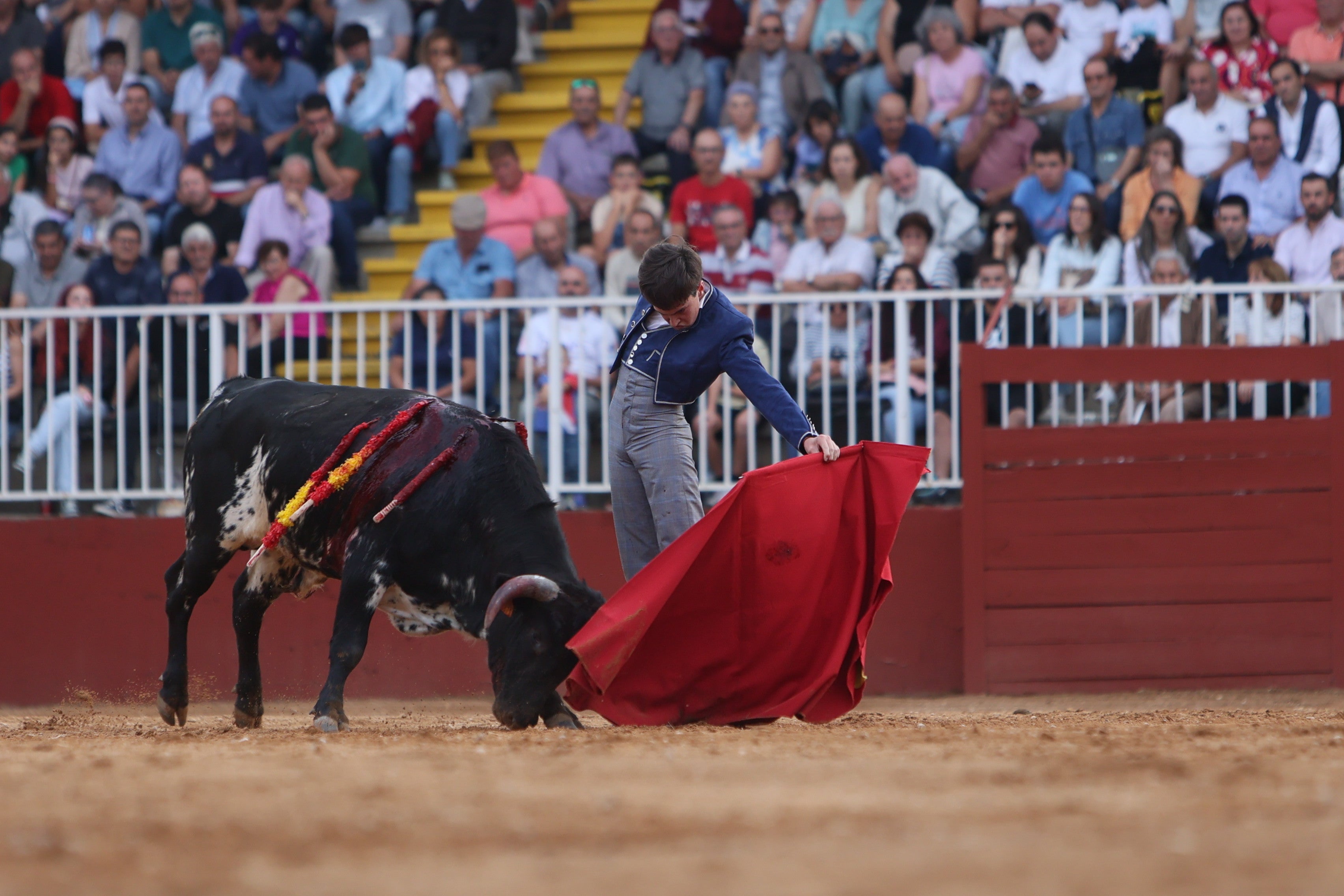 José Tomás Ortiz, triunfador en la clase práctica de tauromaquia