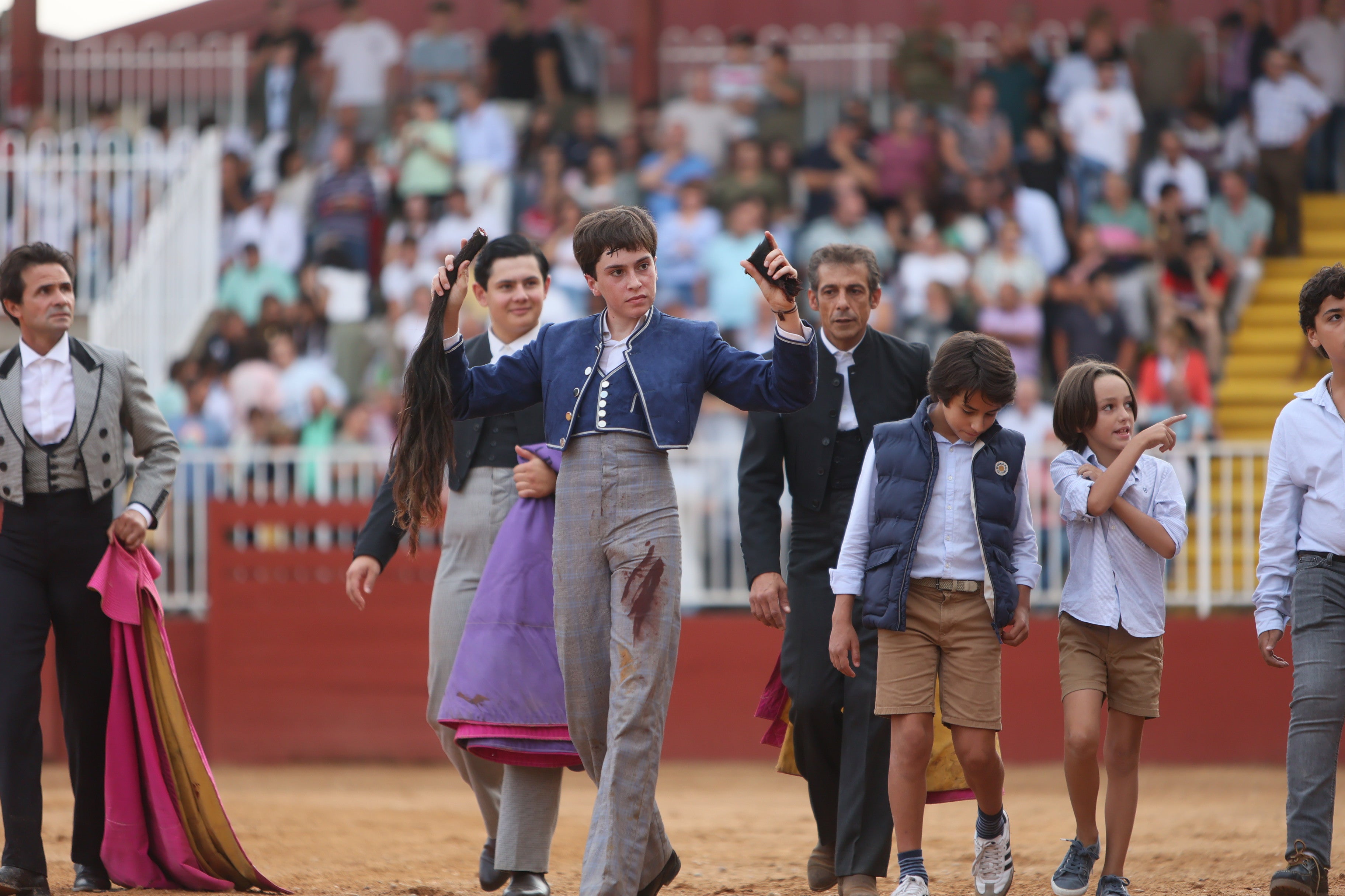 José Tomás Ortiz, triunfador en la clase práctica de tauromaquia