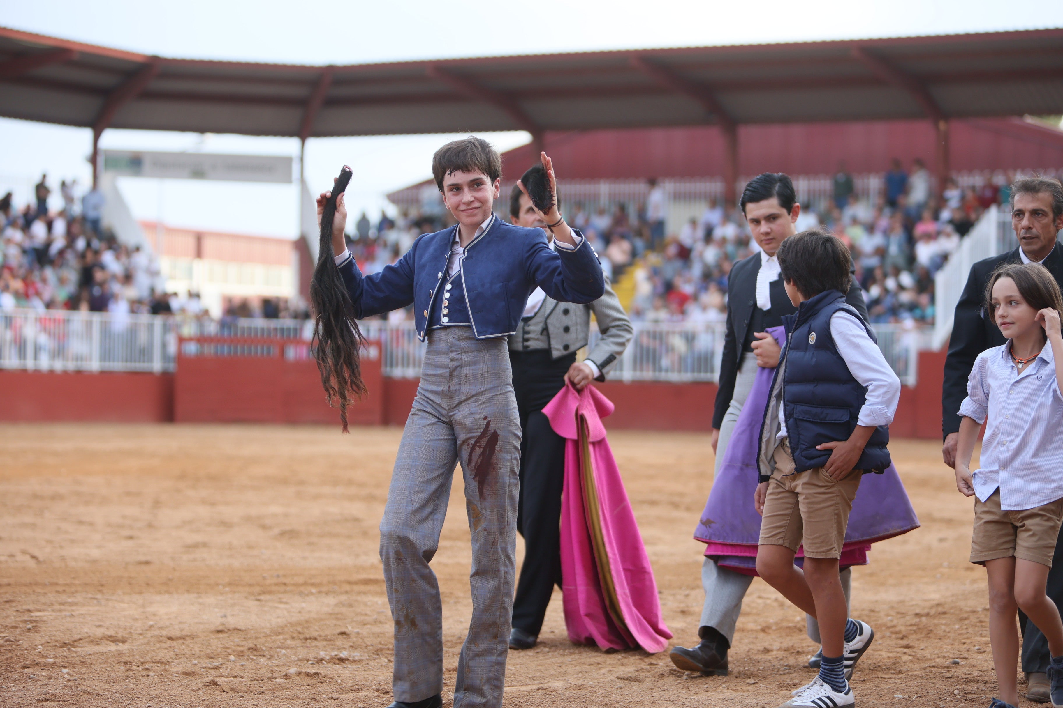 José Tomás Ortiz, triunfador en la clase práctica de tauromaquia