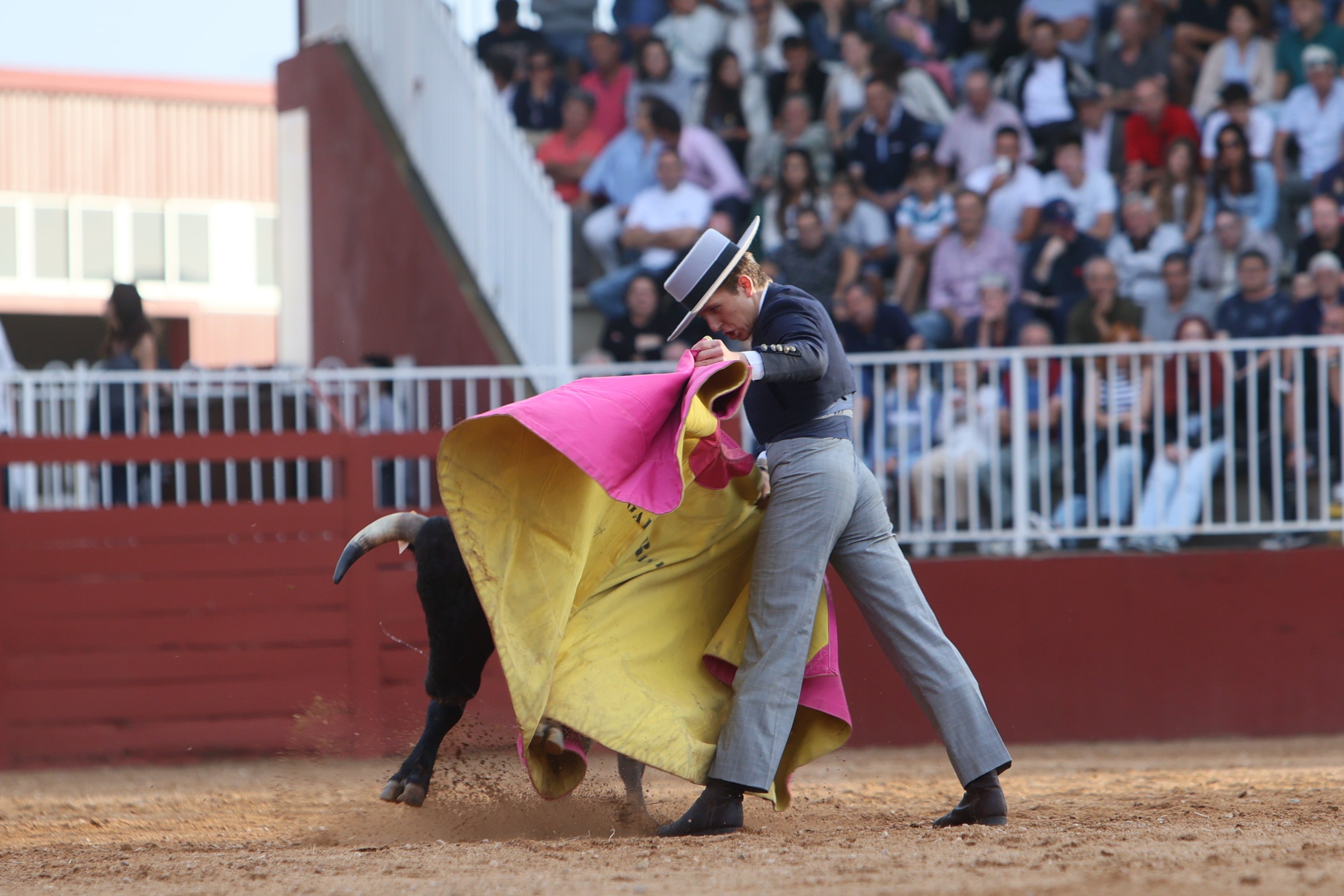 José Tomás Ortiz, triunfador en la clase práctica de tauromaquia