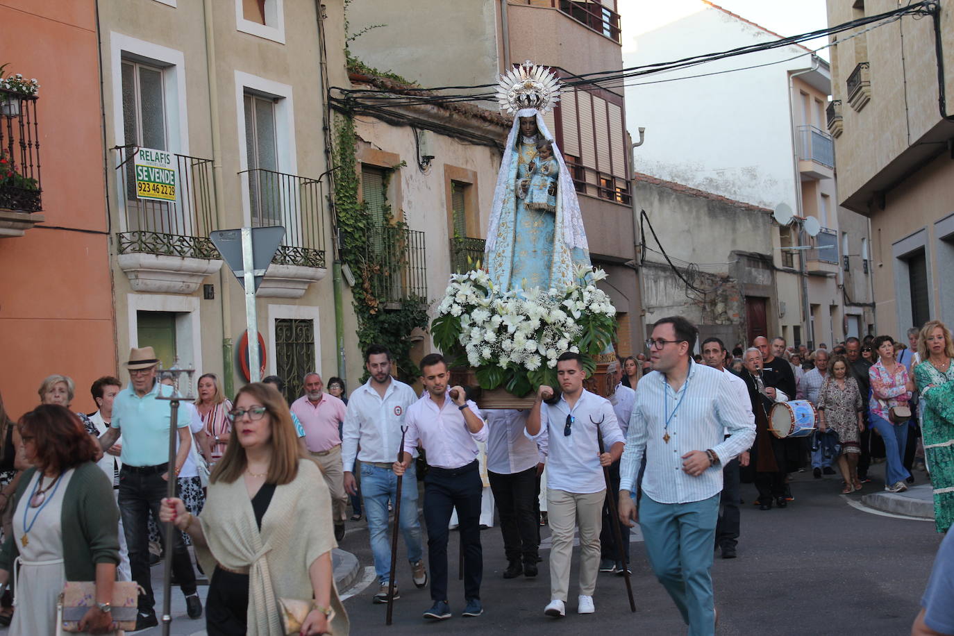 La Virgen de la Peña de Francia eleva las almas de Ciudad Rodrigo