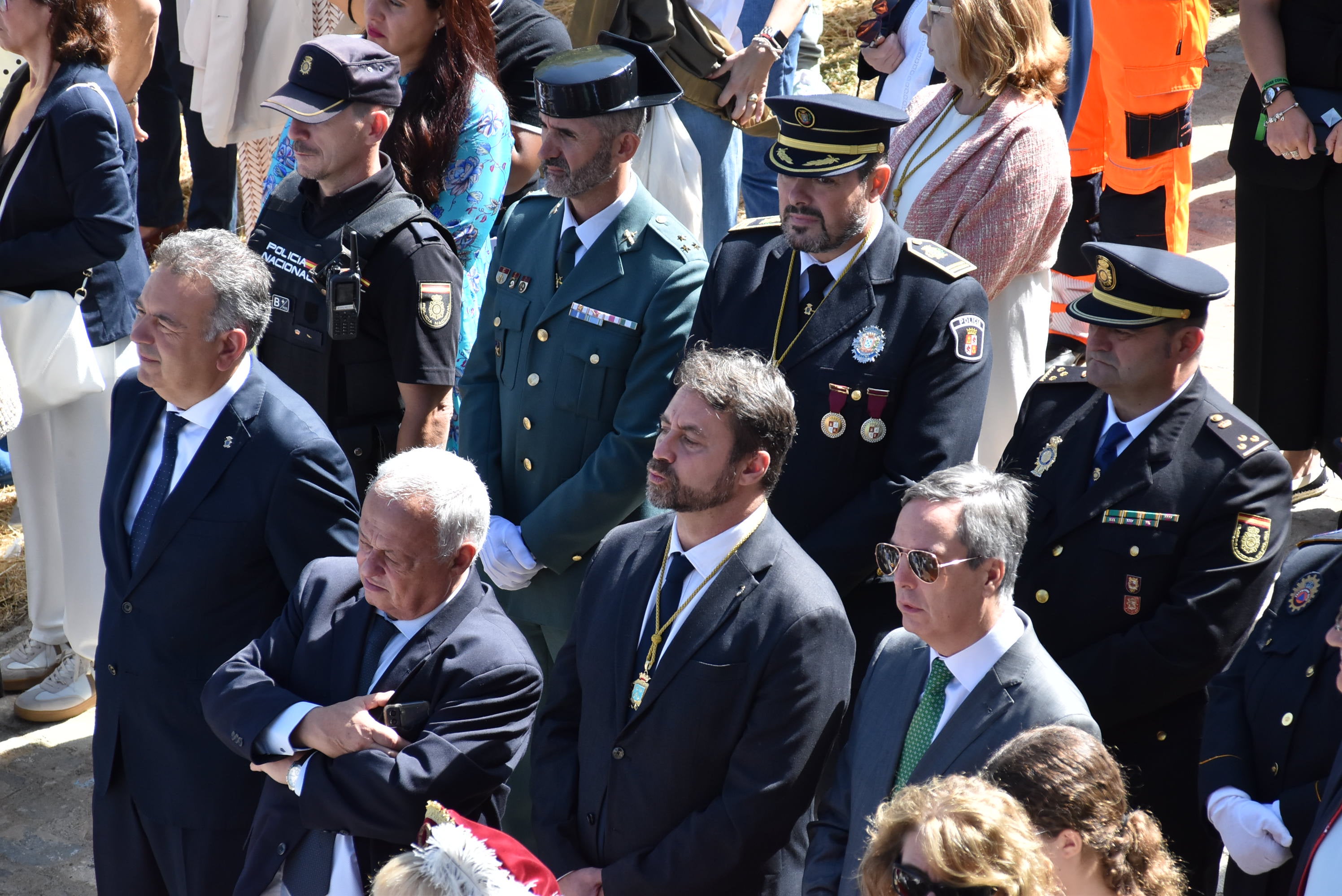 El paraje de El Castañar en Béjar se llena de fieles para acompañar a la Virgen