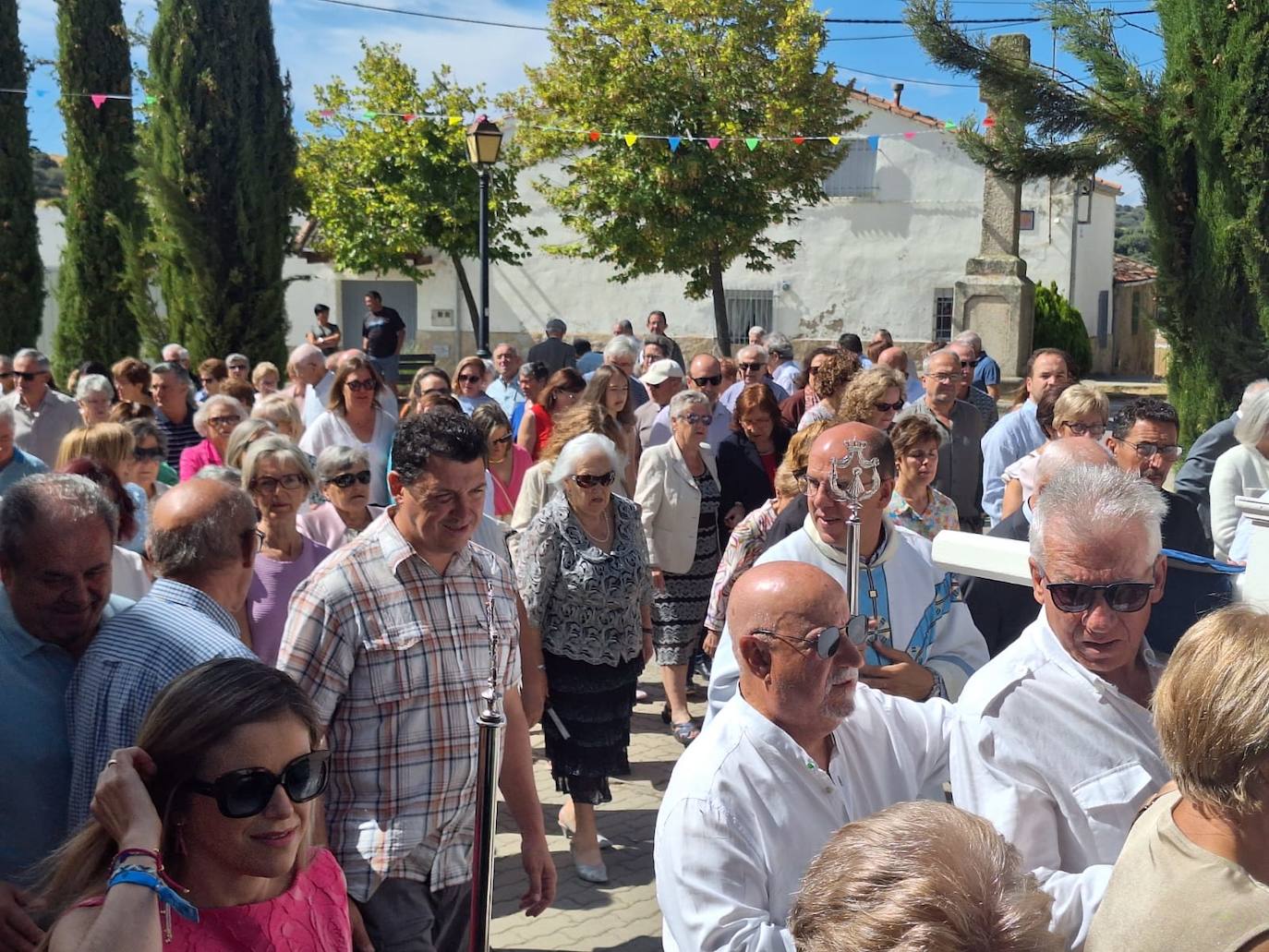 Encuentro junto a la Virgen de Gracia Carrero en Gallegos de Solmirón