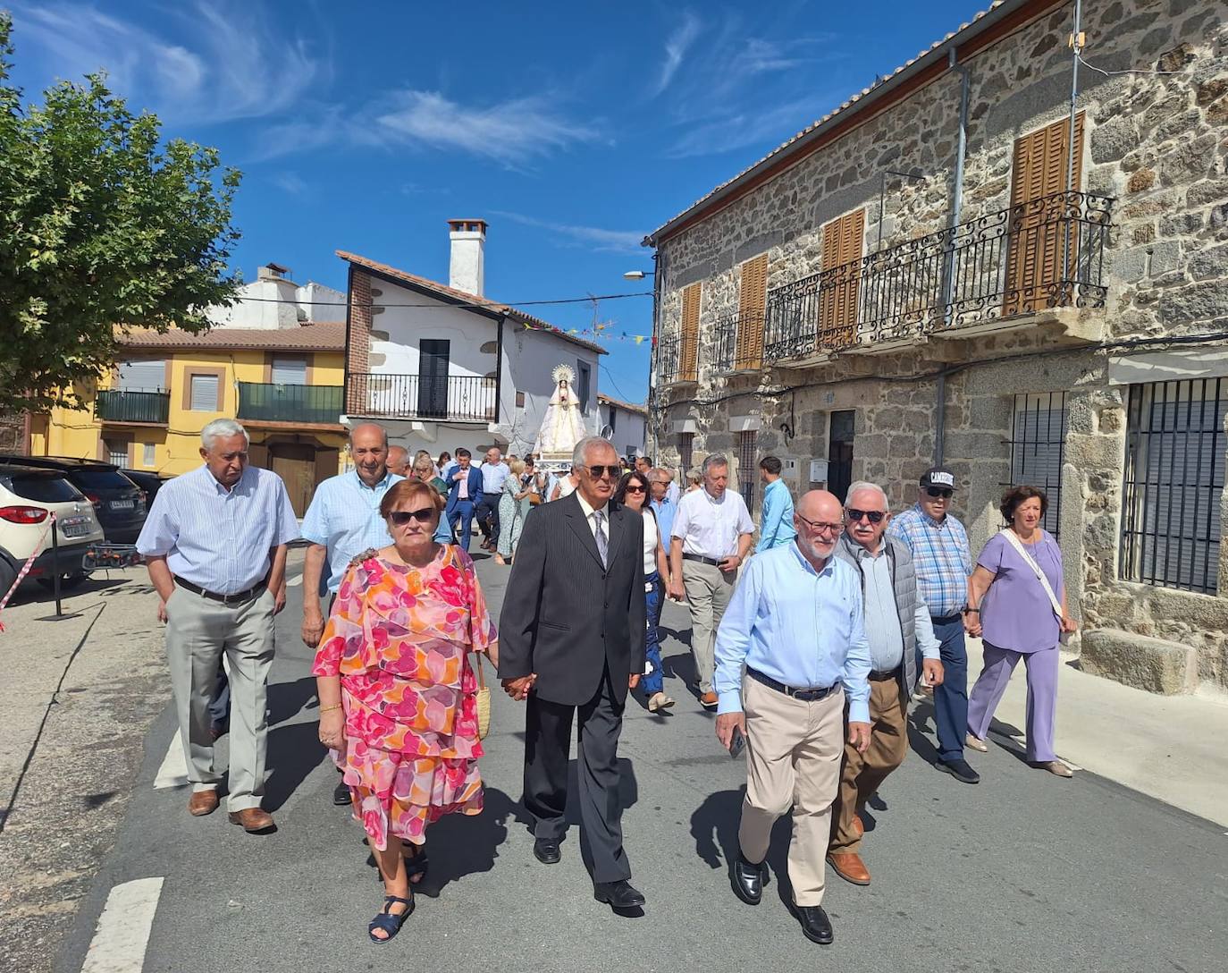 Encuentro junto a la Virgen de Gracia Carrero en Gallegos de Solmirón