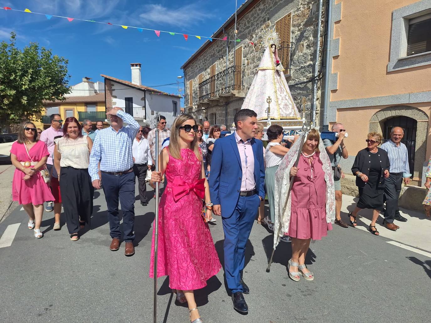 Encuentro junto a la Virgen de Gracia Carrero en Gallegos de Solmirón