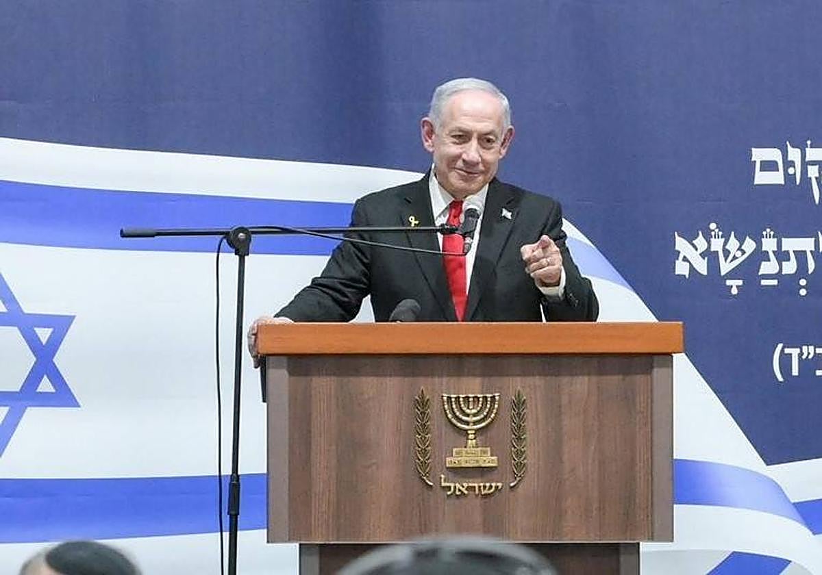 El presidente de Israel, Benjamin Netanyahu.