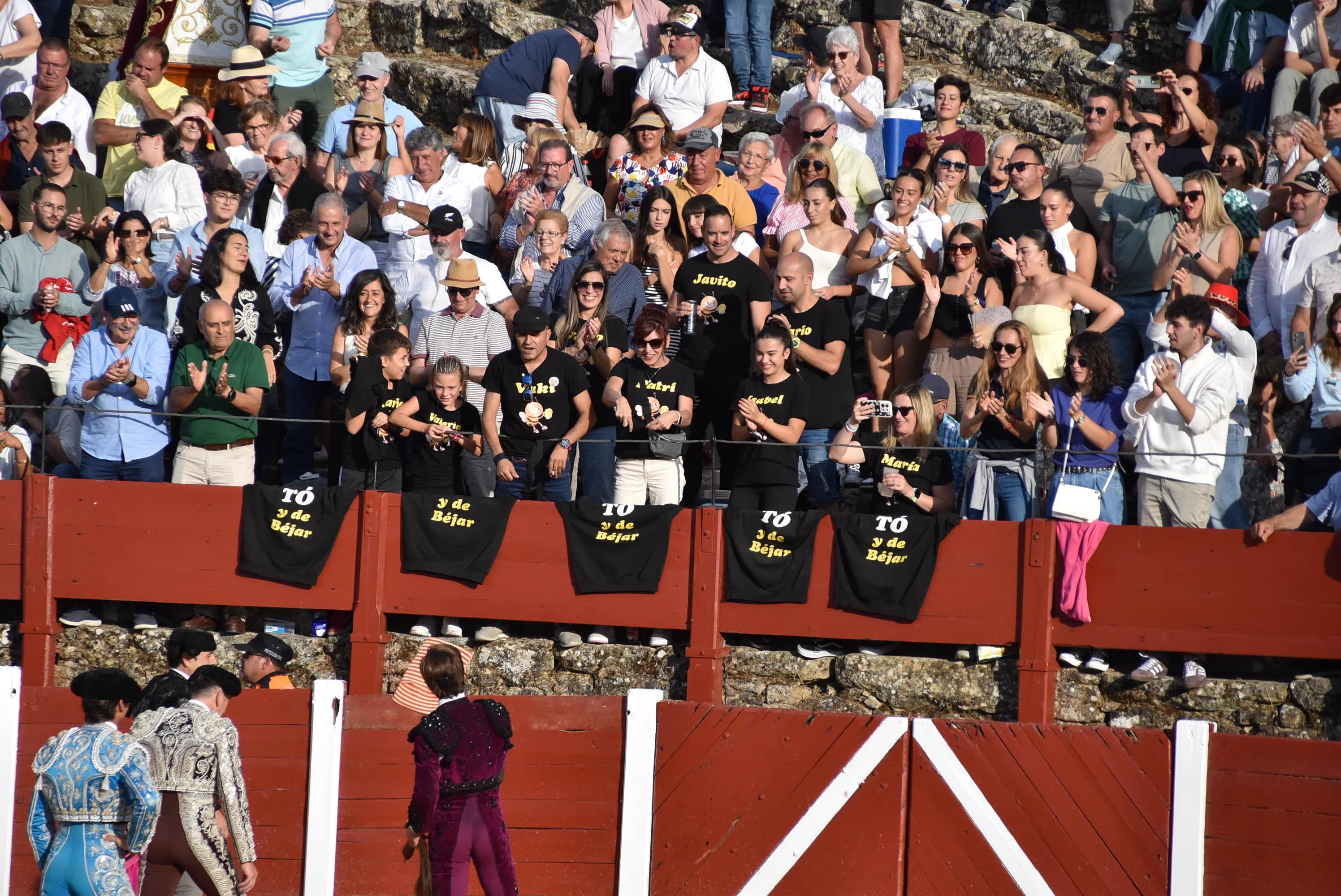 Puerta grande para Castaño, Diosleguarde y Julio Norte en la plaza de toros de Béjar
