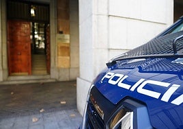 Un coche de la Policía Nacional.