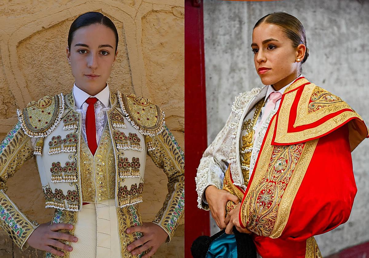 Raquel Martín y Olga Casado.