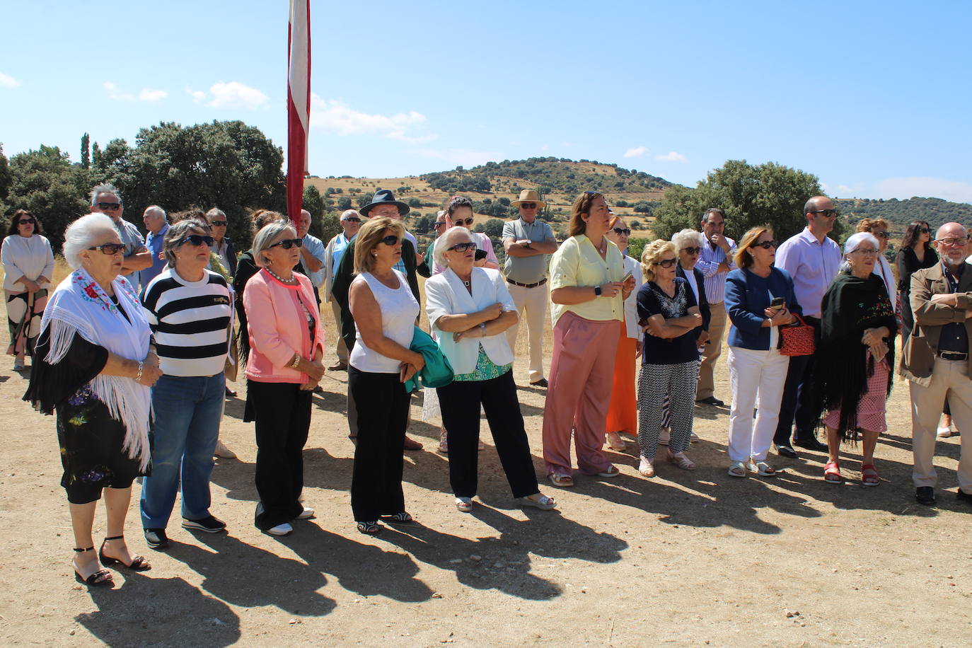 Gallegos de Solmirón entona el &quot;Adiós&quot; a la Virgen de Gracia Carrero