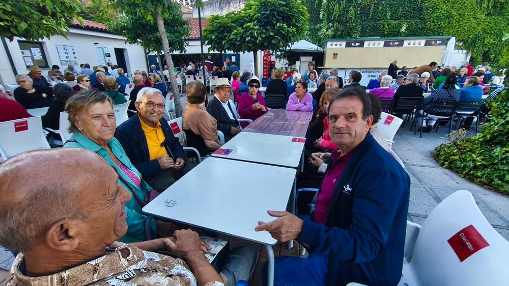 Convivencia de mayores con acento charro en Peñaranda