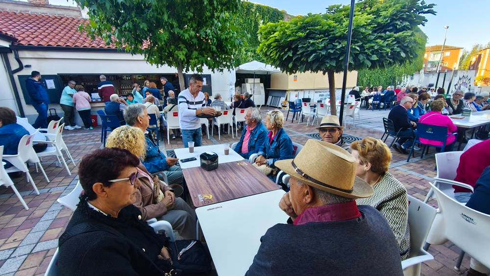 Convivencia de mayores con acento charro en Peñaranda
