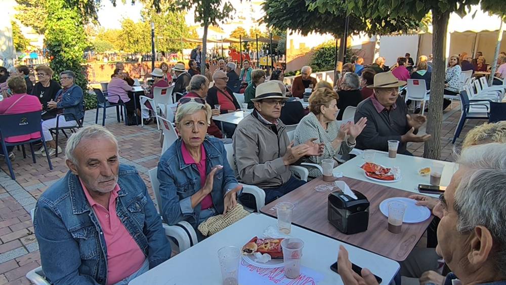 Convivencia de mayores con acento charro en Peñaranda