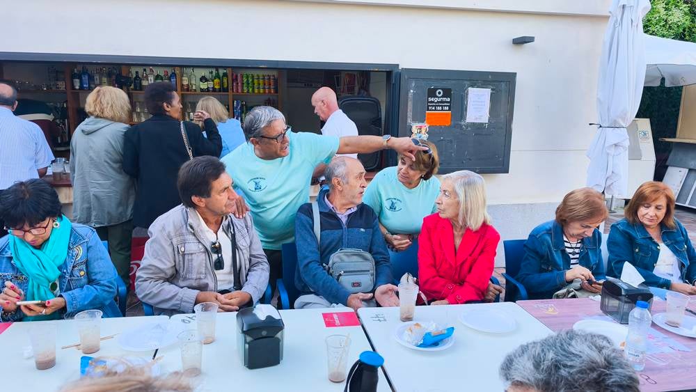 Convivencia de mayores con acento charro en Peñaranda