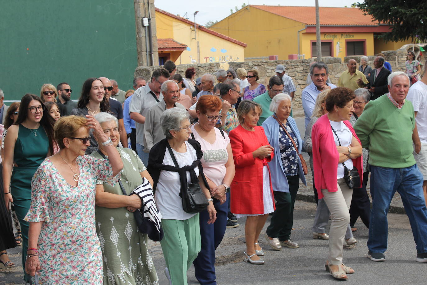 Trabanca se entrega a la Virgen del Carmen en el primer día de fiestas