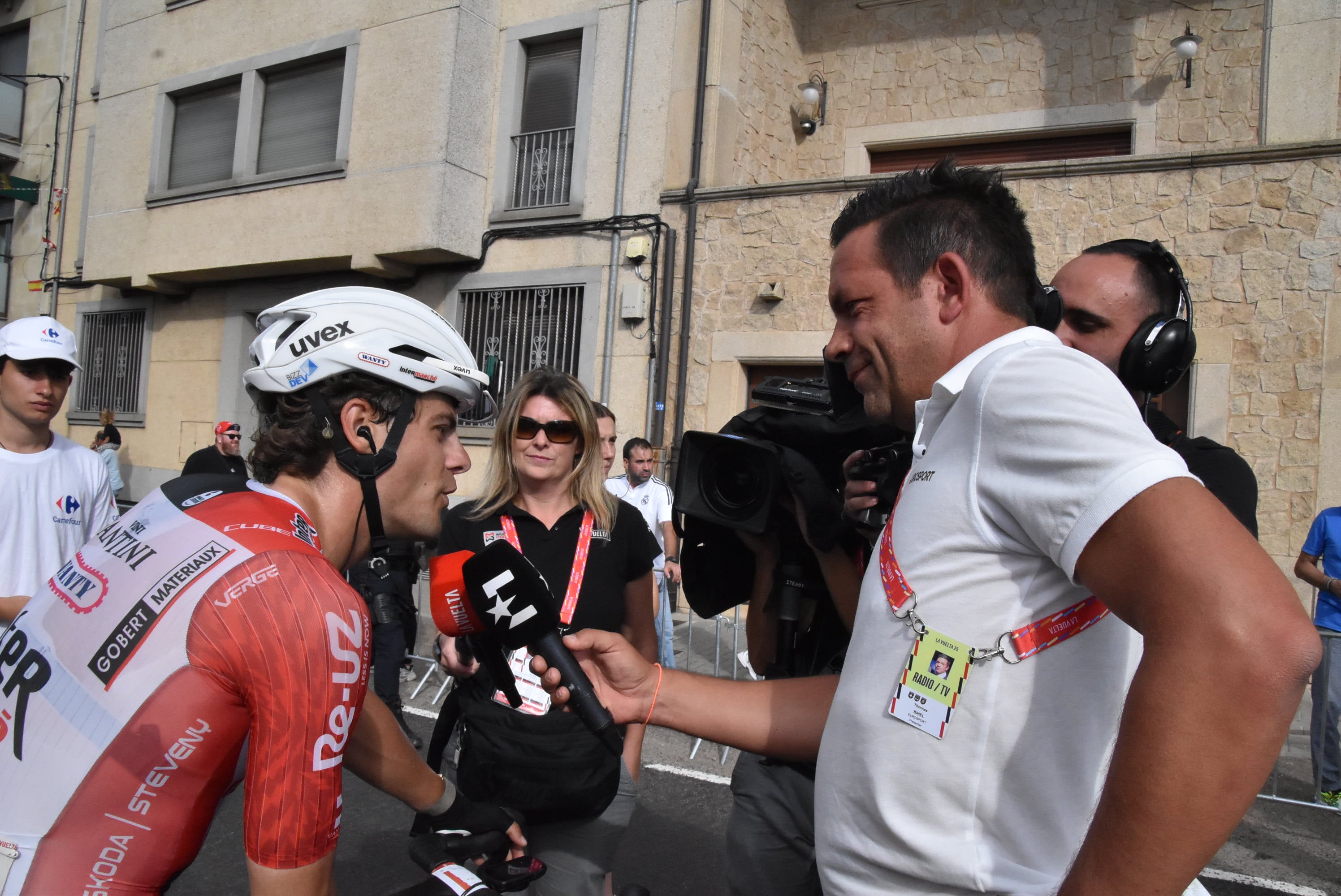 Guijuelo vive una gran jornada de ciclismo con gran ambiente en sus calles