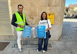 Los concejales Salvador Ruano y María Soledad García.