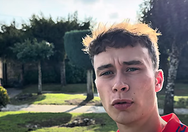 Jorge Rey durante su último vídeo.