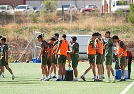 Entrenamiento de Unionistas esta semana.