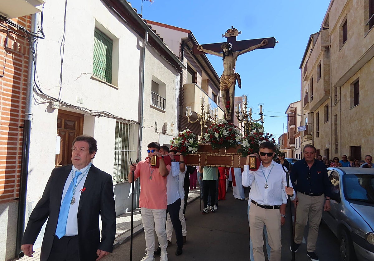 Devoción al Cristo de la Agonía por las calles de Peñaranda