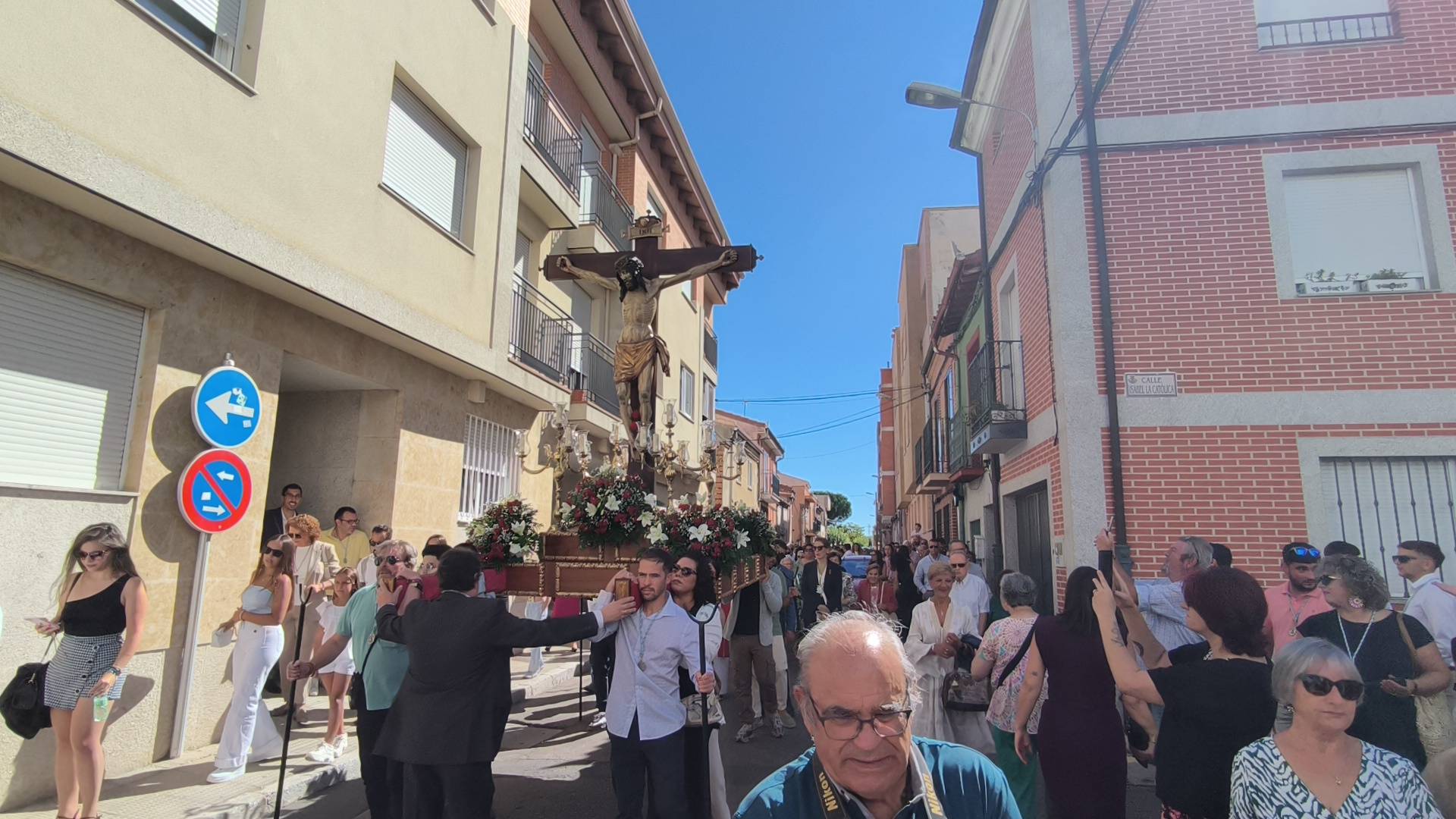 Devoción al Cristo de la Agonía por las calles de Peñaranda