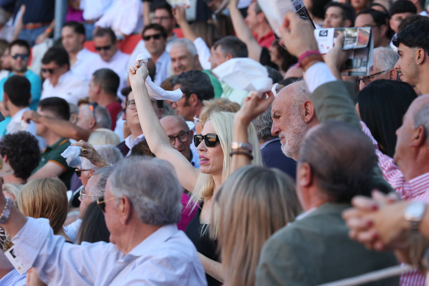 Las mejores imágenes de los tendidos de La Glorieta de este domingo